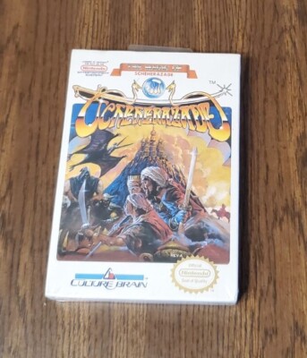 **NEW** SEALED The Magic of Scheherazade Nintendo NES H Seam + Hangtab 