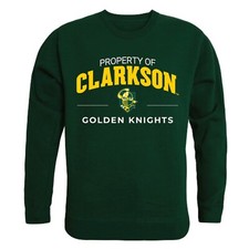 Clarkson University Golden Knights Property of Crewneck Sweatshirt Sweater