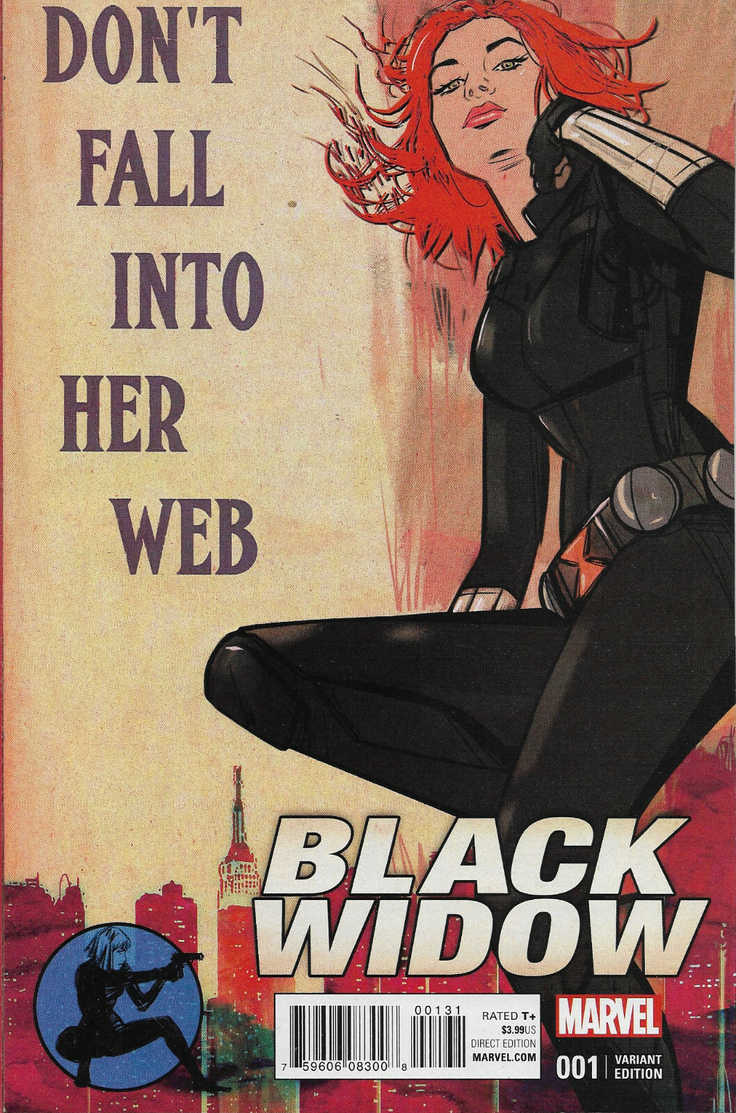 BLACK WIDOW (2016) #1 LOTAY 1:25 Variant - Back Issue (S)
