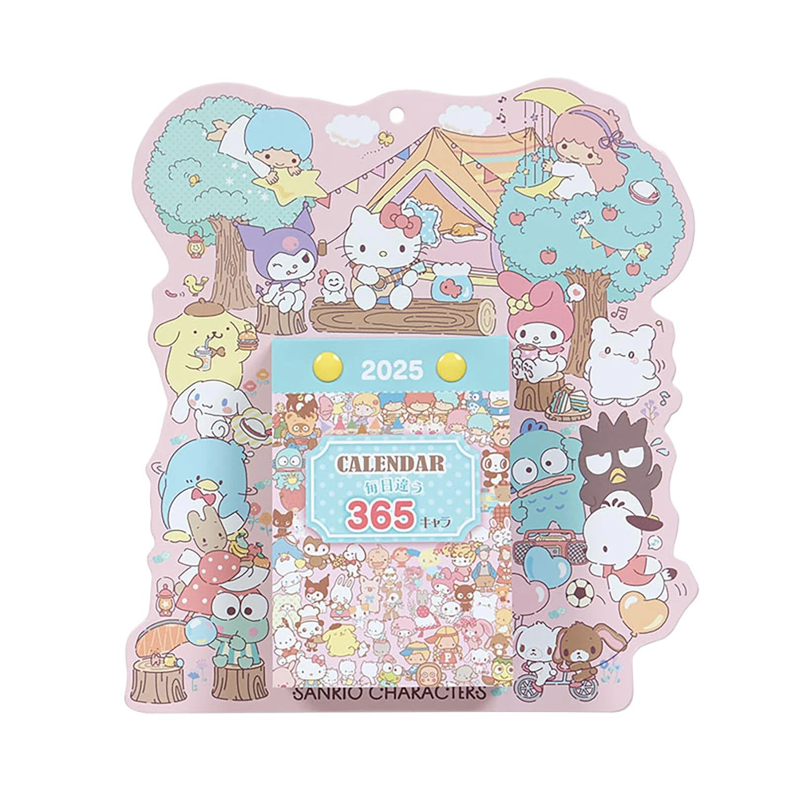 Sanrio Sanrio Daily Wall Calendar 2025 Sanriocharacters Wall Hanging 451495 697 - Picture 1 of 4