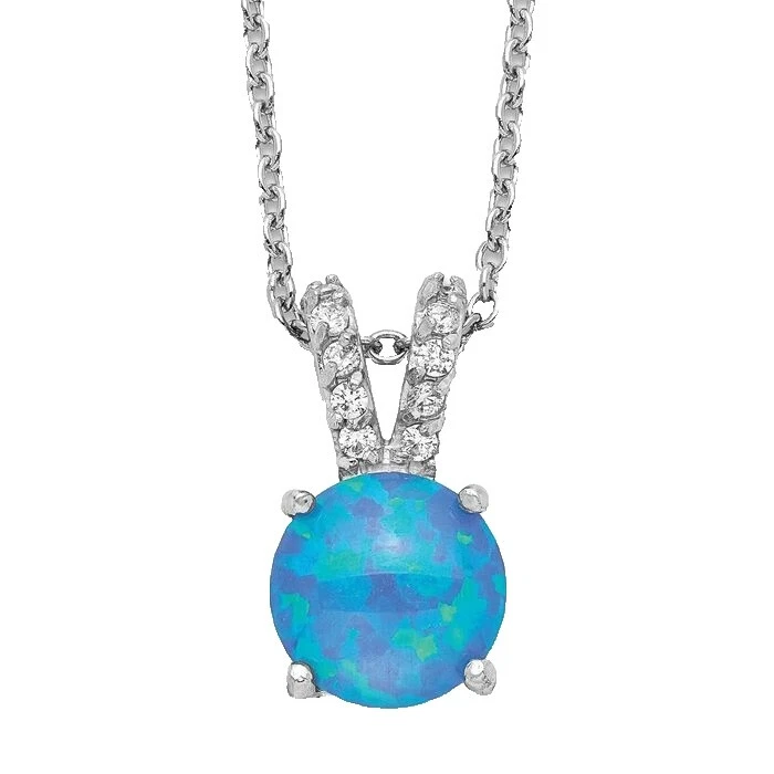 Opal Chain Fashion Necklaces & Pendants