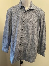 JOHN VARVATOS STAR USA Signature Tailored Slim Fit Floral Shirt 16 1/2 32/23 L