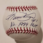KEVIN MITCHELL signed OMLB baseball NL 1989 MVP Giants COA