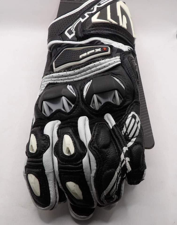 Guantes de moto Five5 RFX1 mujer negro blanco talla mediana/9 mujer Foto 3 de 4