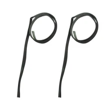 Pair Glass Run Channel Weatherstrip For 1964-1967 Chevy Chevelle (Sedan / Wagon)