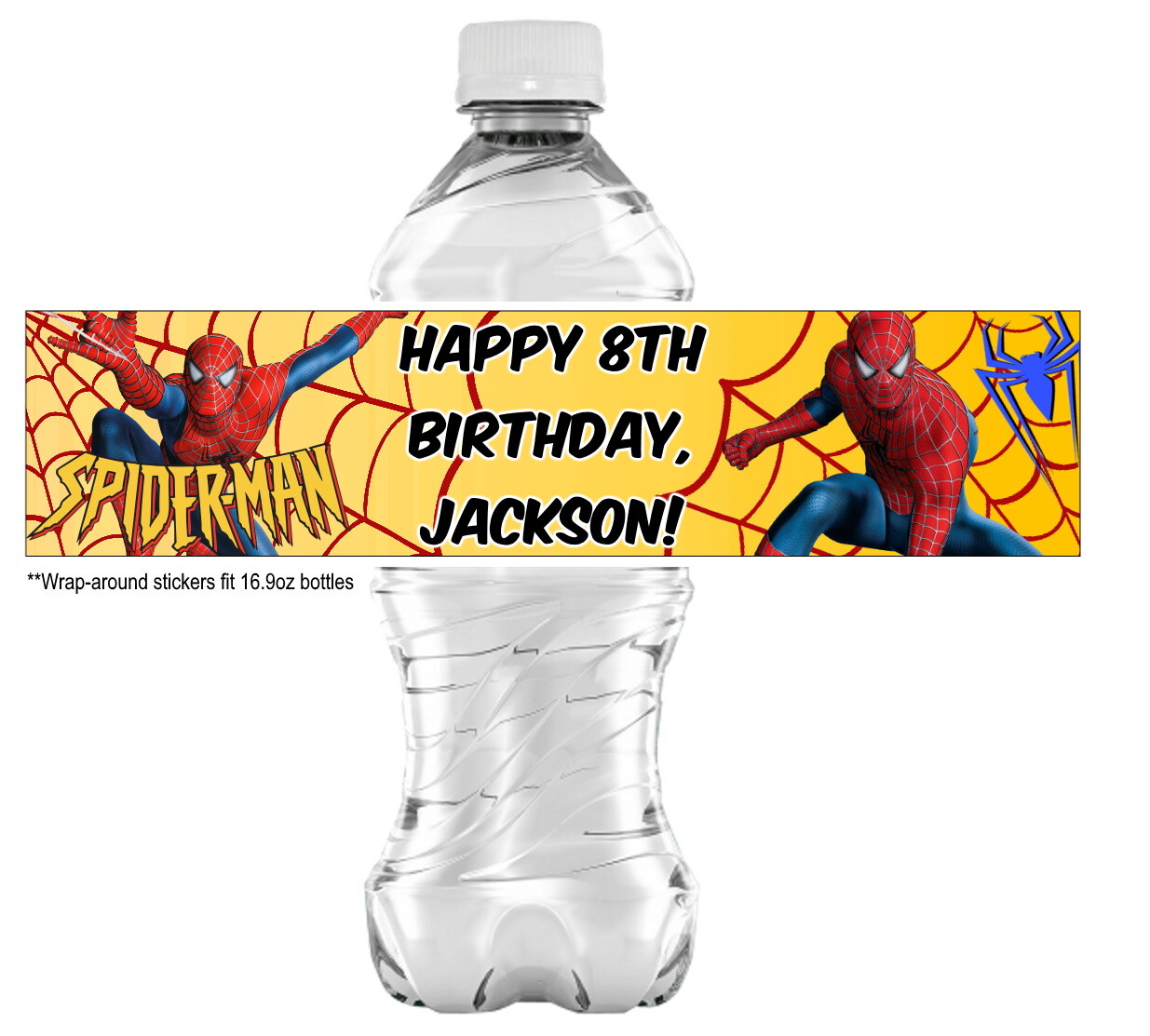 Stickers Birthday Party Favor - Superhero Peter Parker