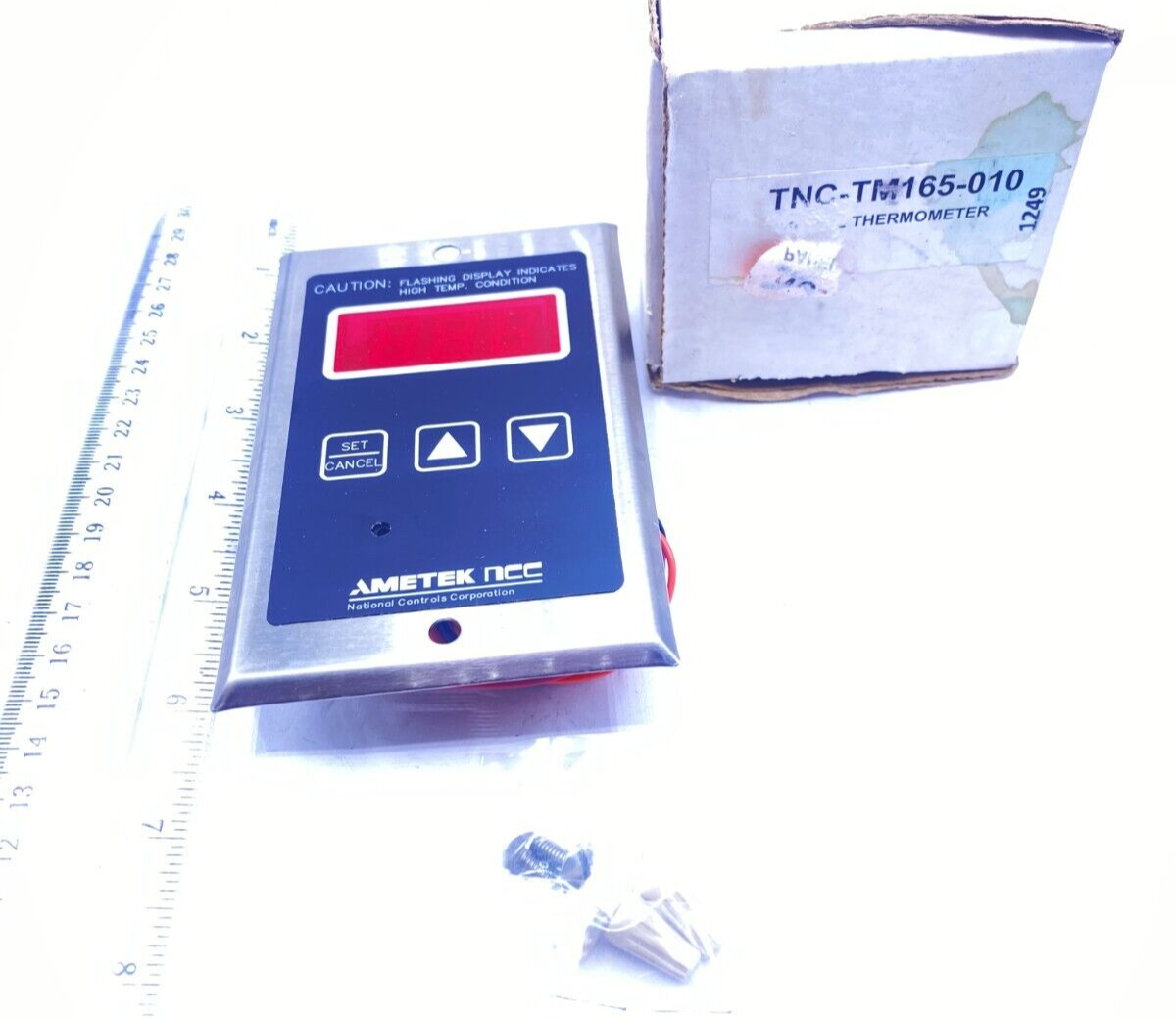 Ametek NCC Panel Thermometer TNC-TM165-010 NIB | eBay