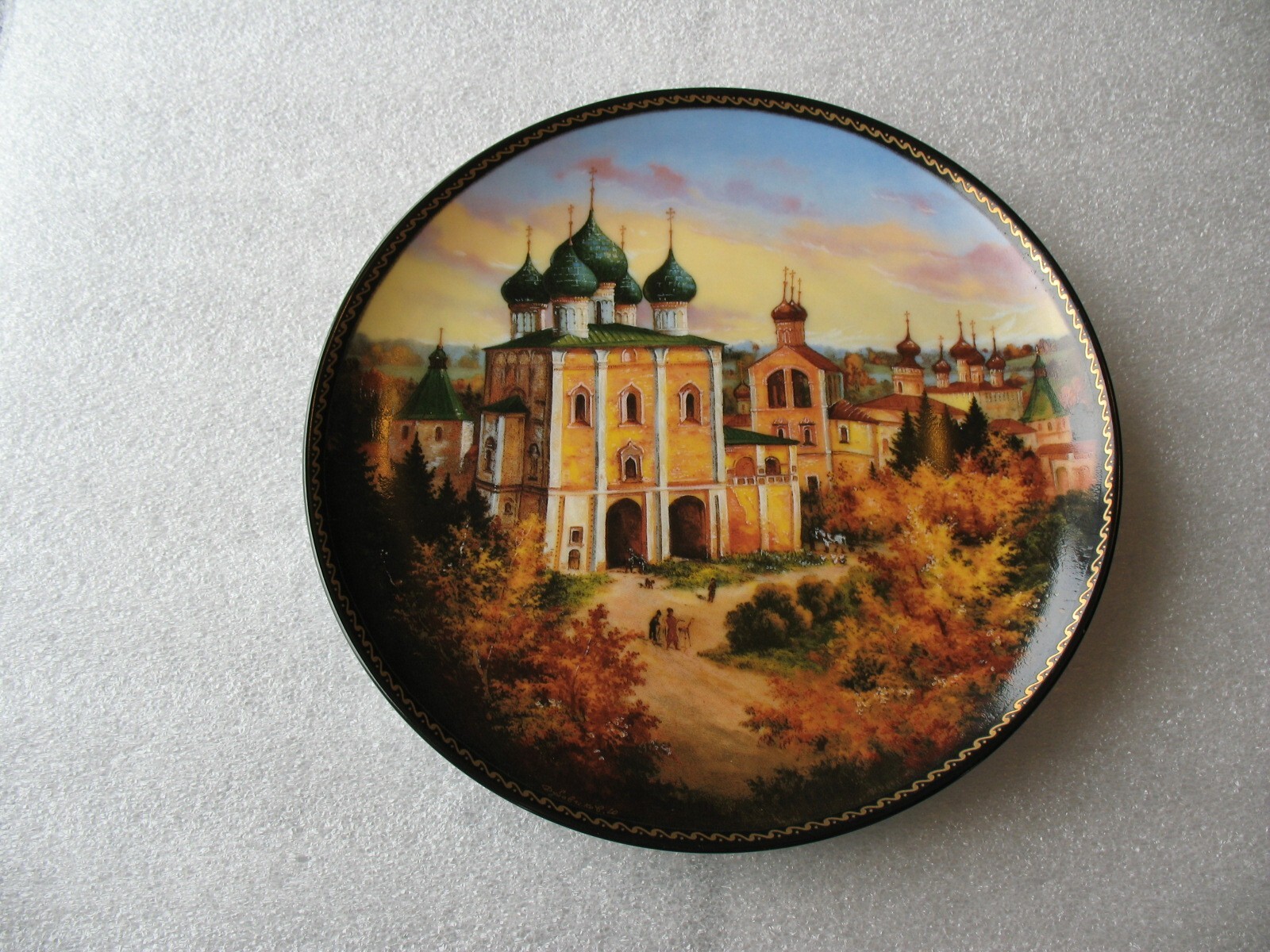 LOT OF 8 VINTAGE RUSSIAN COLLECTOR PLATES eBay