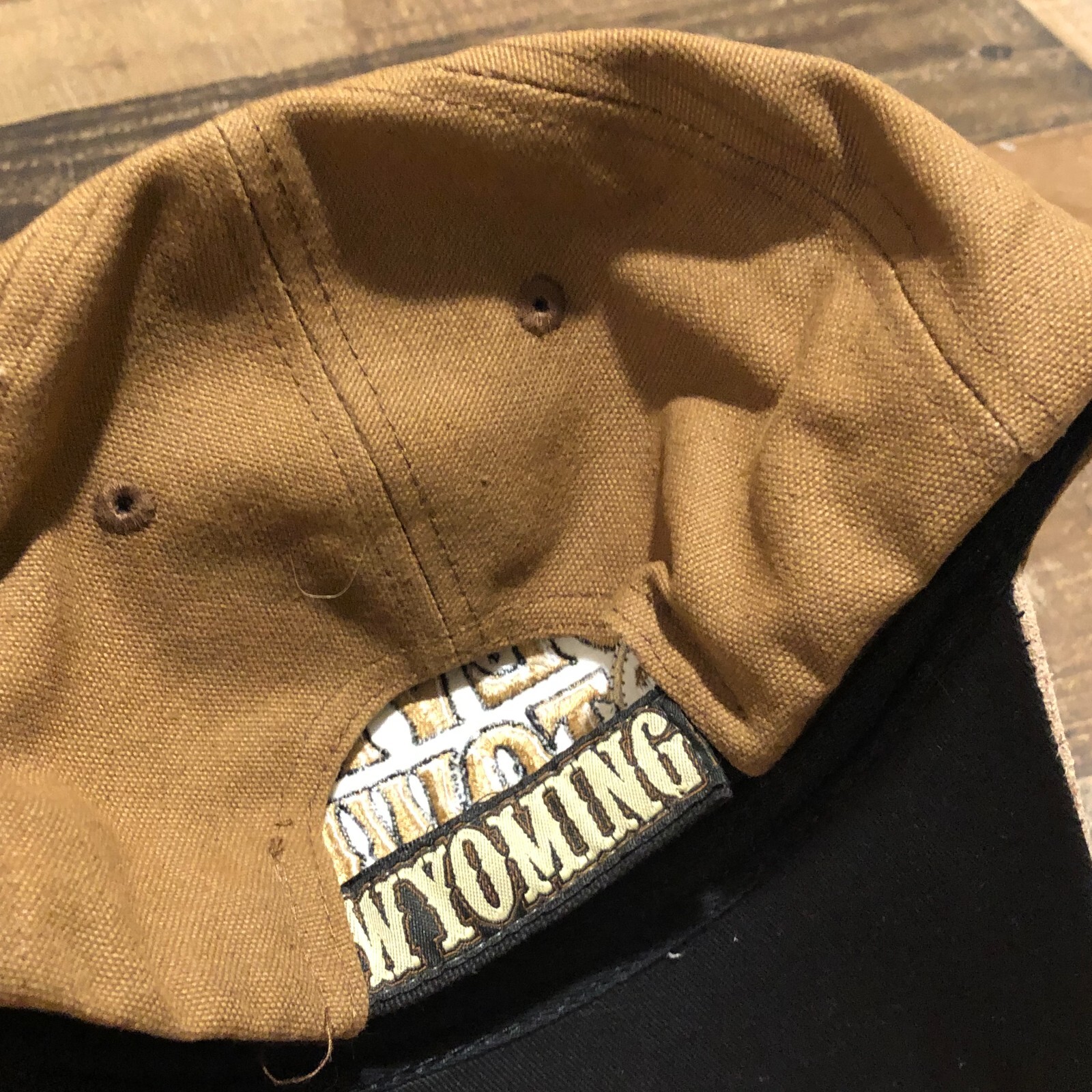 Devils Tower Hat Strapback Cap Mens Brown LOW PRO… - image 7