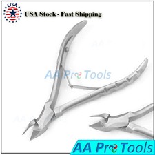 NEW Premium Professional Cuticle Nippers Nail  Toe Cutter Heavy Duty Bts-628