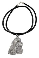 American Cocker Spaniel - Dog Necklace With Dog