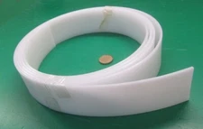 HDPE (Polyetylene) Bar Strips White .125" x 2.0" x 10 Ft Roll