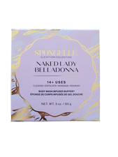 SPONGELLE BODY WASH INFUSED BODY BUFFER - NAKED LADY BELLADONNA NIB/Sealed
