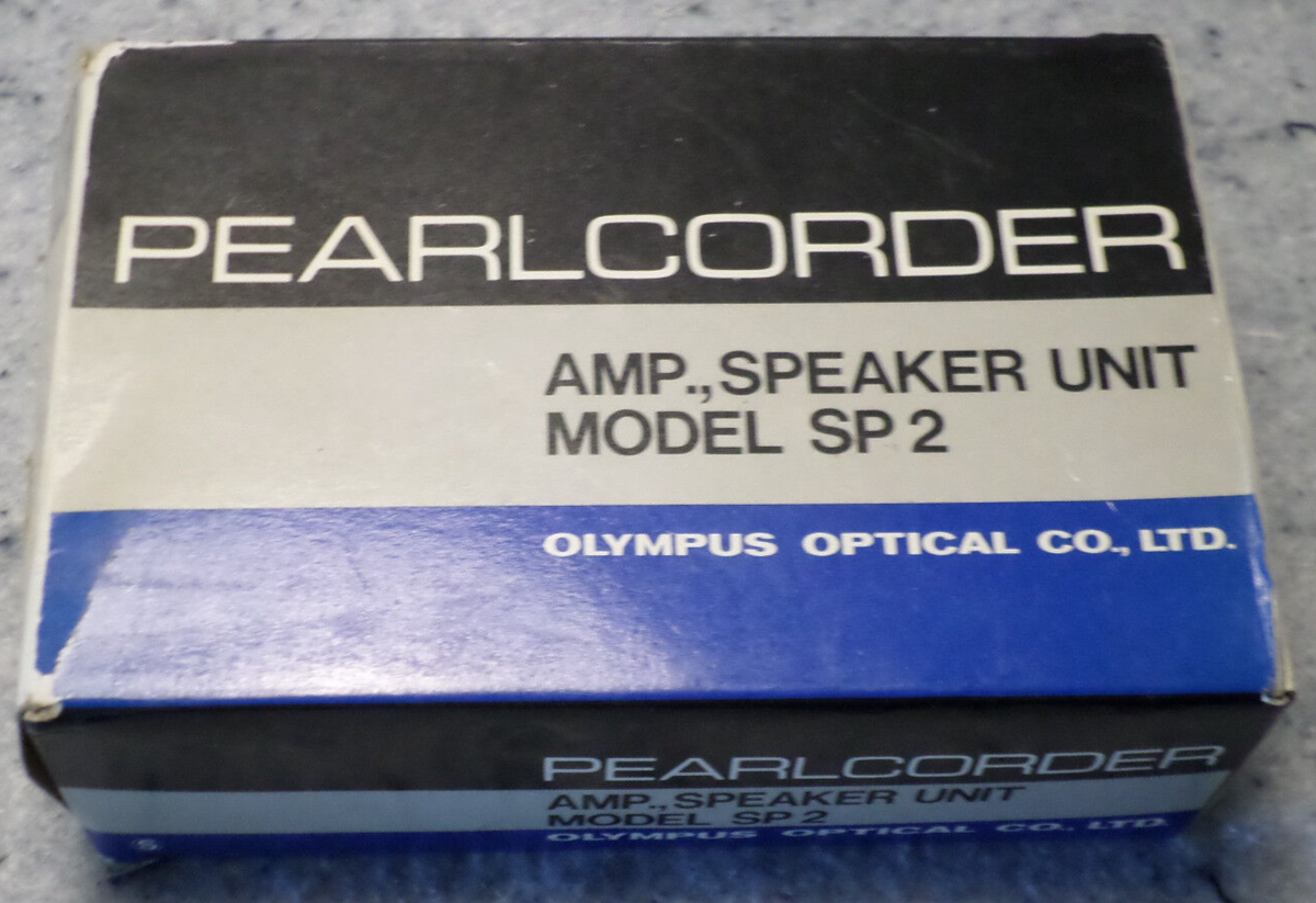 OLYMPUS PEARLCORDER AMP SPEAKER UNIT SP 2 VERY Rare (C14B5) | eBay