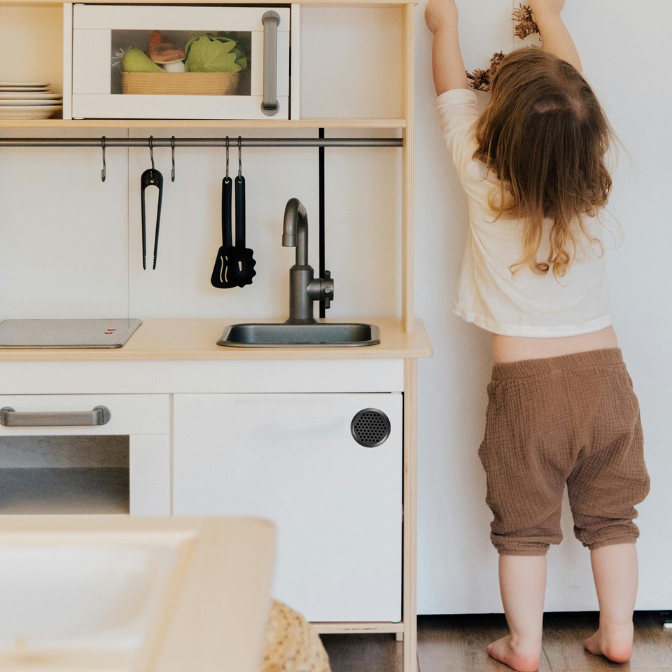 12Pcs 50mm/2" Air Vents Circular Soffit Vents, Soffit Vent Cover Black eBay