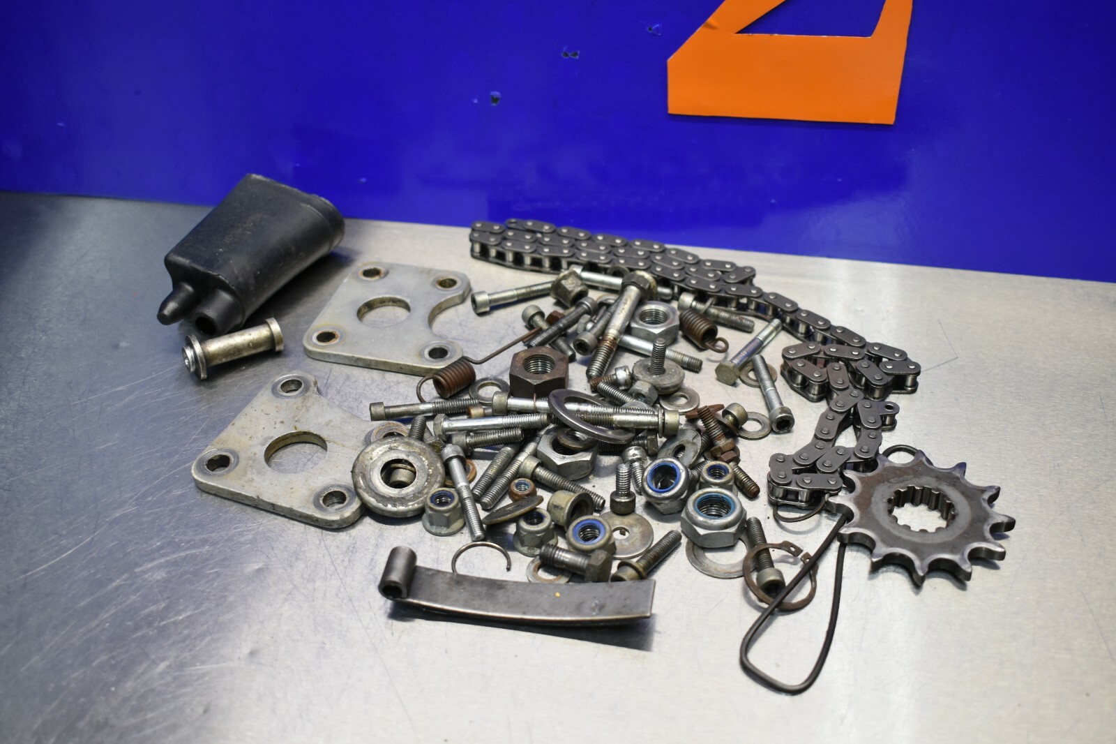 1986 Husqvarna 500 4s Motocross Parts Lot Bolts   tx te 86 