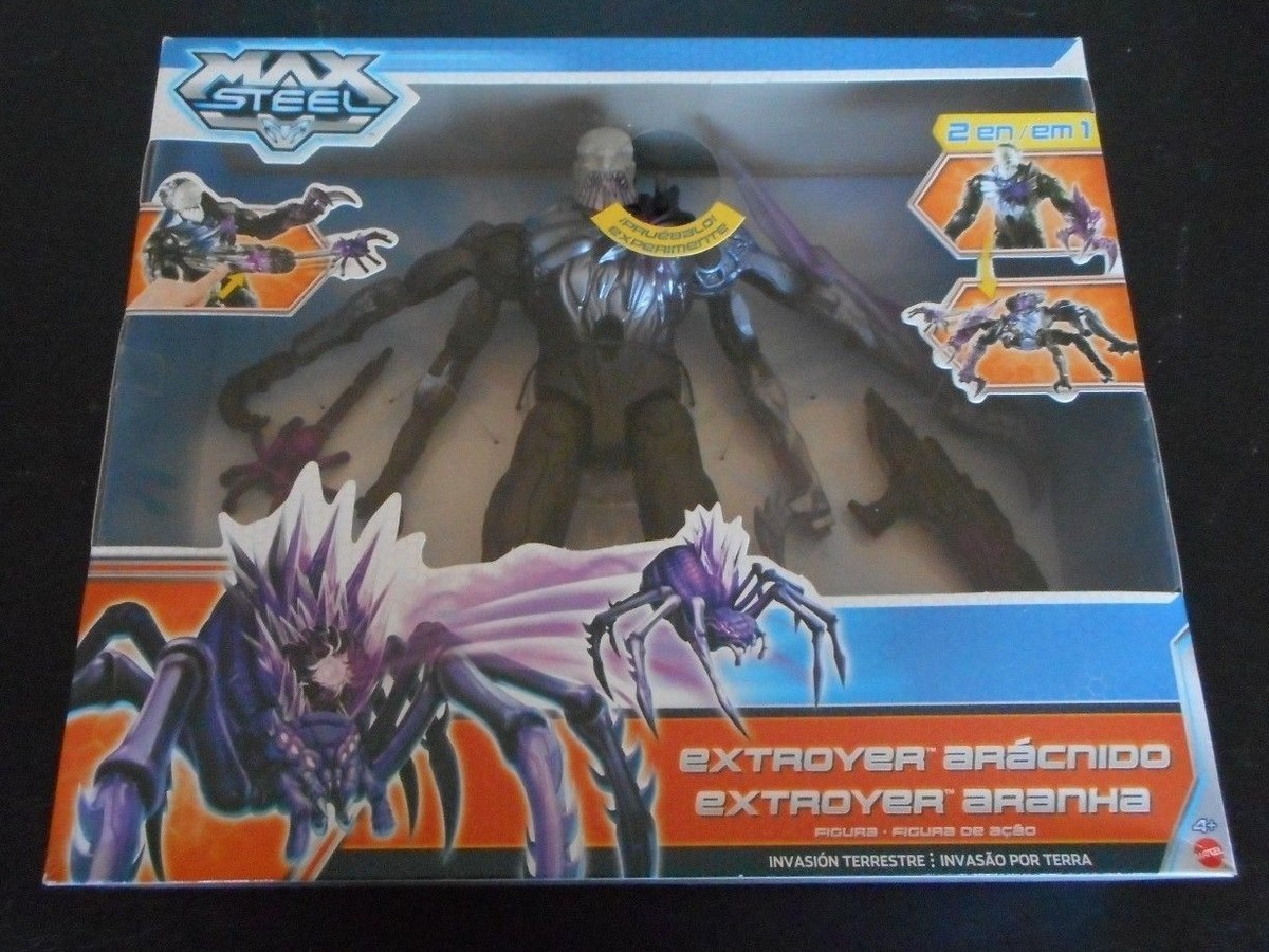 Extroyer Max Steel Turbo Missions Juguetes New! MAX STEEL Arachnid