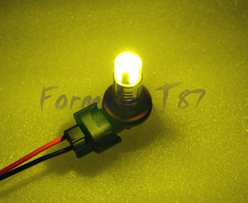 LED 20W H11 Yellow Two Bulbs Head Light Low Beam Replacement Upgrade Show JDM - Picture 6 of 12