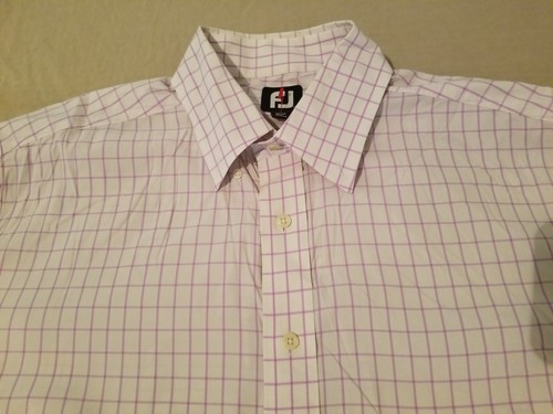 Mens FootJoy FJ Dress Shirt L Large 