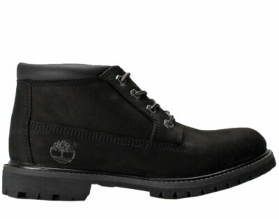 【Timberland】W'S NELLIE CHUKKA DOUBLE BLACK NUBUCK 国内発送 Timberland Women's Waterproof Nellie Chukka Double Boot