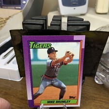 1990 Topps #471 Mike Brumley Detroit Tigers Baseball Card O/C Nm