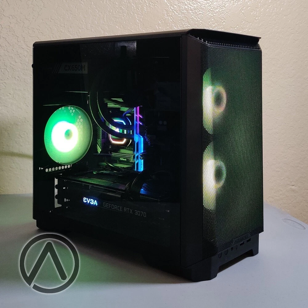 Mini ITX Ryzen 7800X3D DDR5 64GB GeForce RTX 4060 Ti 2TB SSD Gaming Computer