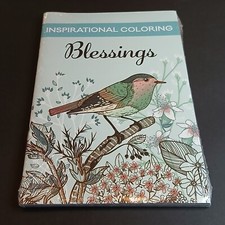 Set Of 5 Inspirational Coloring Books Blessings Love Travel Size New Sealed Pack