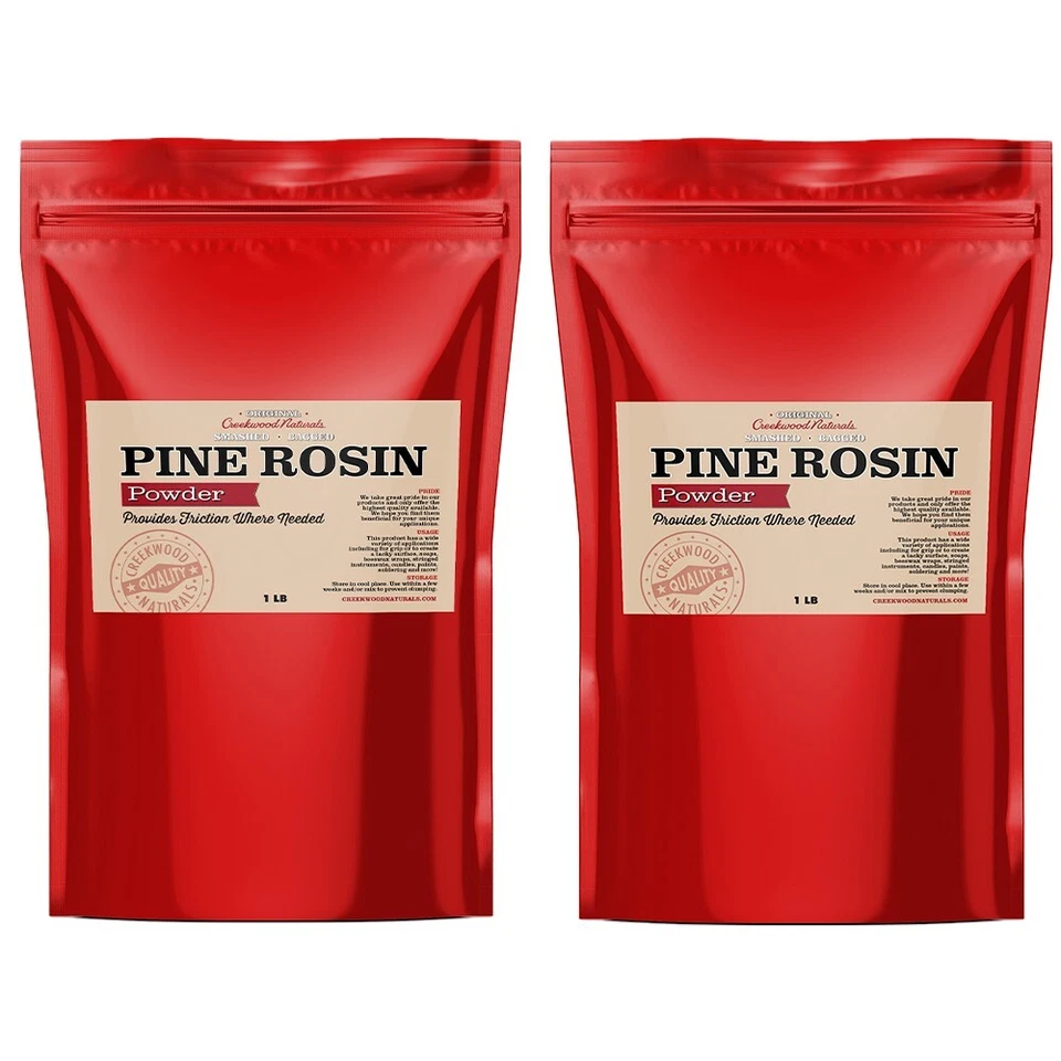 2 磅粉末松木胶 Rosin Colophony 手工切 - 小提琴焊接健康 DIY — 第 3/4 张图片