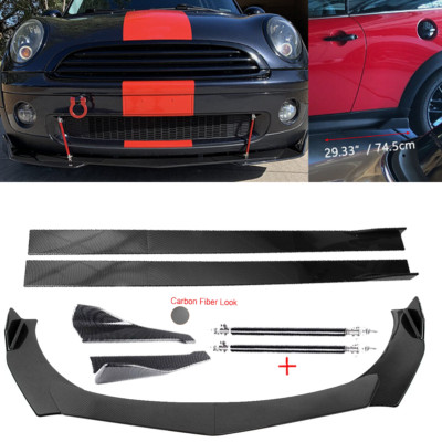 Mini R53 Rear Splitter Options Front Bumper Lip Splitter Spoiler Rear Lip Strut Rod For Mini Cooper ...