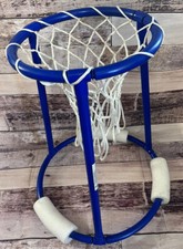 Floating PVC Basketball Hoop for Swimming Pool - Blue