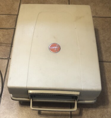 The Hoover Cleaner 2200 portable suitcase vacuum w/ attachments