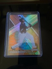  Joshua Mears 2019 Panini Elite Extra Edition Die-Cut Status 01/25