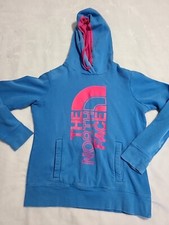 The North Face Hoodie Sweatshirt Pullover Sweater Graphic Logo Womens Medium