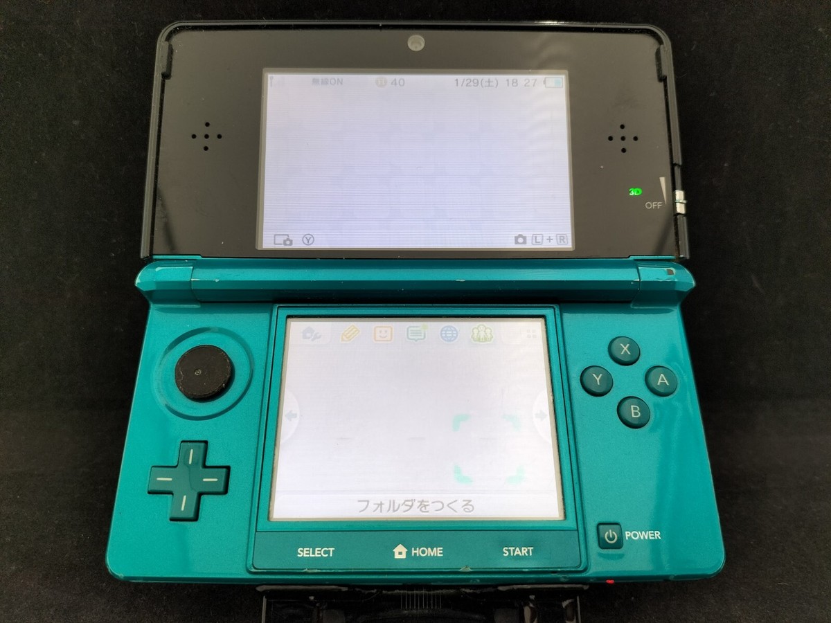 Nintendo 3DS メタリックグリーン ジャンク ジャンク品 NEW 3DS