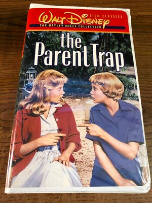 Walt Disney The Parent Trap Original VHS VCR Video Tape Movie Hayley Mills Used