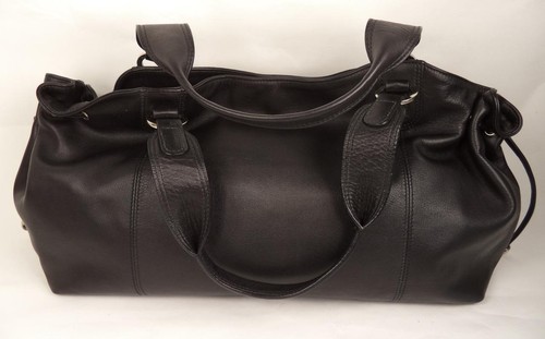 kris pebbled leather satchel