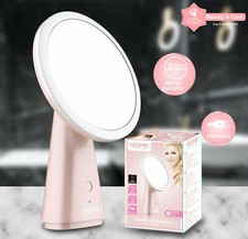 Specchio Trucco MakeUp Luce Led Regolabile 90° Luminoso Cosmetico Ricaricabile