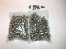 200 Pc 12-24 x 1/2 Stainless Steel Phillips Pan Head Server Rack Screw
