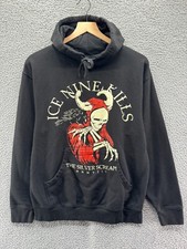 Ice Nine Kills Sweatshirt Mens Medium Hoodie The Silver Scream Devil Horns Skull