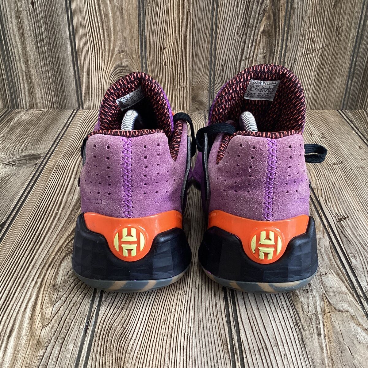 Adidas Mens Size 8 Harden Vol. 4 GCA - McDonalds Purple Adidas Mens Size 8 Harden Vol. 4 GCA - McDonalds Purple