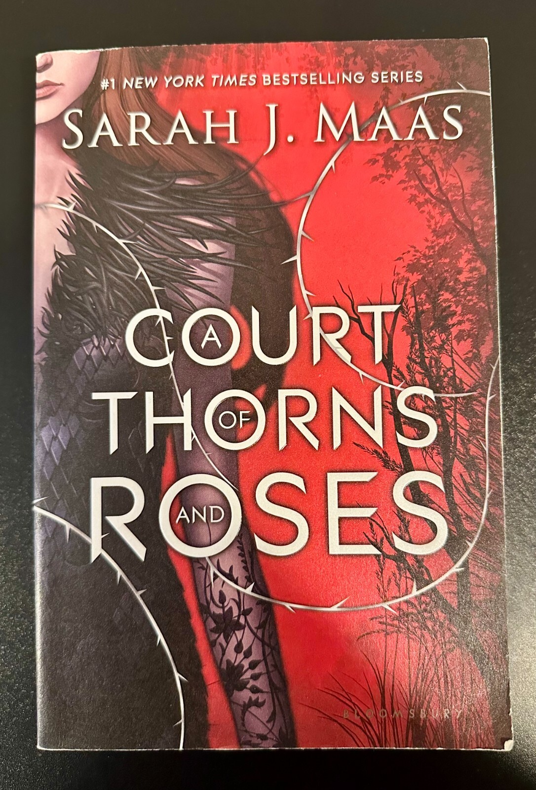 A Court of Thorns and Roses by Sarah J. Maas (Paperback, Original Cover)