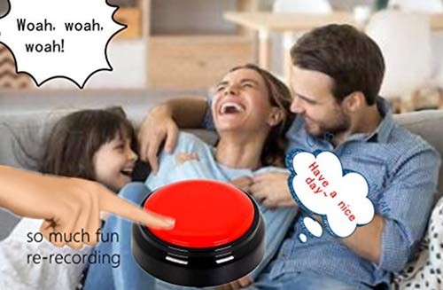 Voice Recording Button Easy Button Record 30 Seconds Talking Message Funny