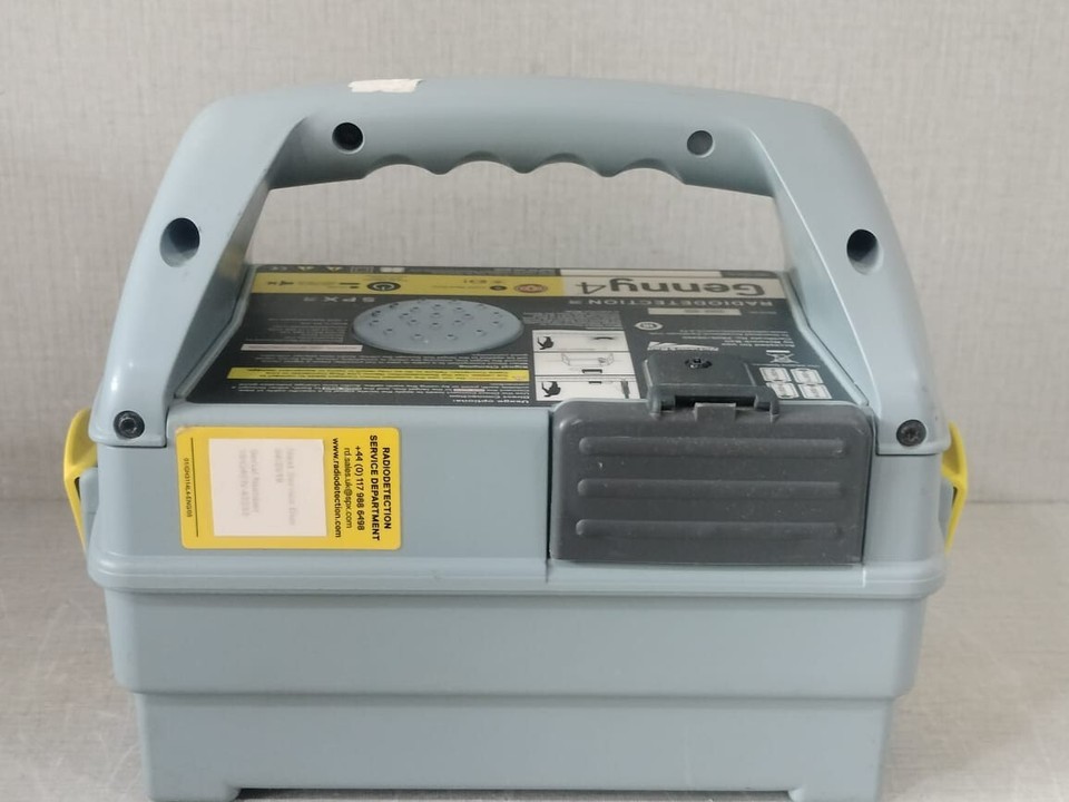 Localizzatore Radiodetection SPX Genny4 Con Accessori (XT4-0000-ENG-007) – Usato Testato