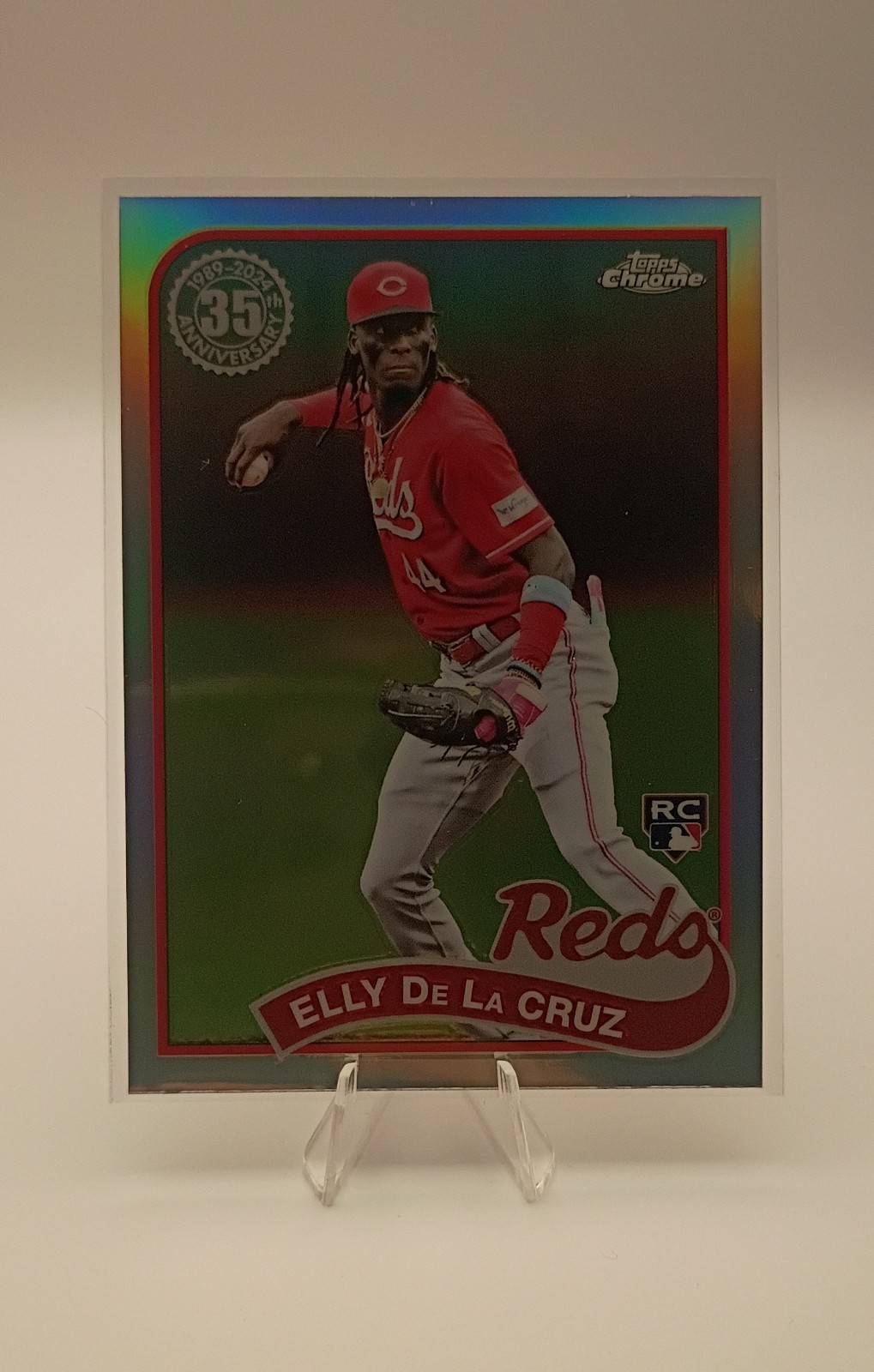 2024 Topps Chrome - 1989 Topps Baseball Elly De La Cruz #89CB-11 (RC)