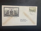 Canada 1946 1st day cover 10-cent definitive Peace WW II ? Cachet