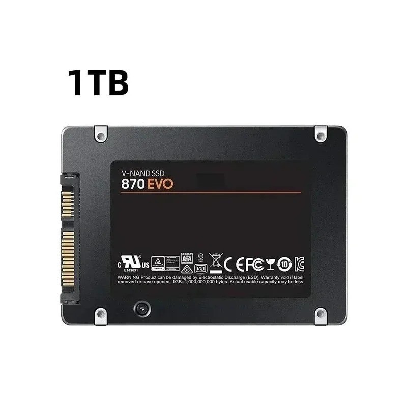 SSD Original 4T 2T 1T 870EVO Solid State Disk for Laptop PC Fast Speed Storage