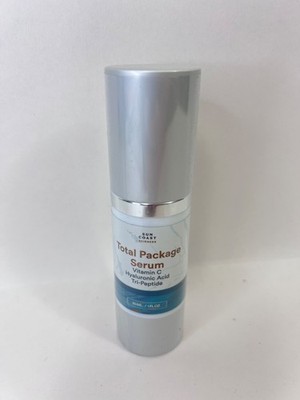 Sun Coast Sciences Total Package Serum Vitamin C Hyaluronic Acid Tri-Peptide 1oz