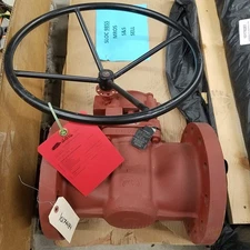 Flowserve Durco 6-QVB-31C810E1M36GHKR 6" Plug Valve, 300 Class, WCB Body - NEW