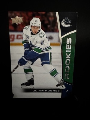 2019-20 Upper Deck Rookie Box Set - Quinn Hughes #14 (RC)