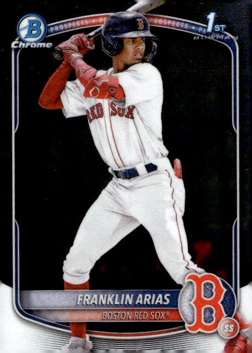 2025 Bowman #BCP-67 Franklin Arias Chrome Prospects